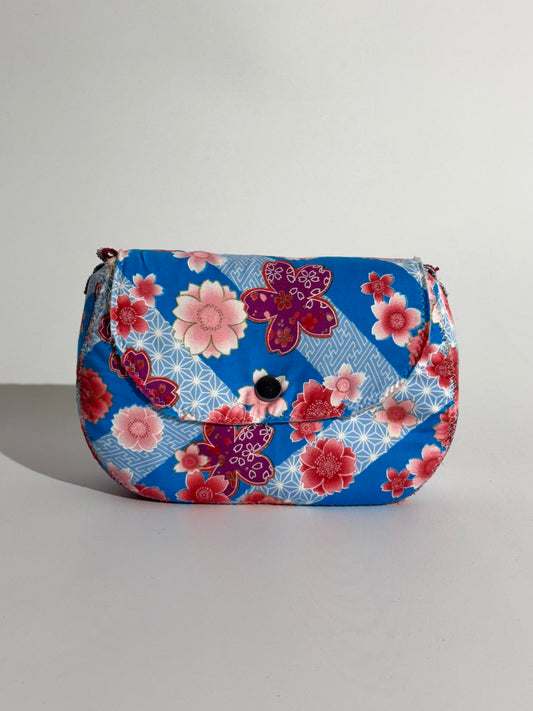 Borsa Luna fantasia Giapponese Azzurra